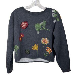 Zara Collection Embroidered Sweatshirt
